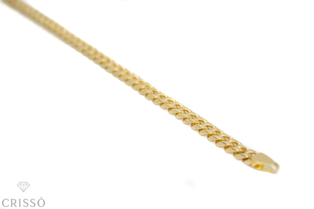 Pulso Barbado Oro 14K Sólido