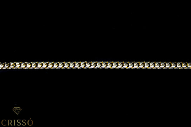 Cadena Barbada 14K